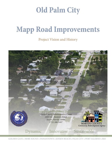 Old Palm City Mapp Road Improvements Project Vision and History