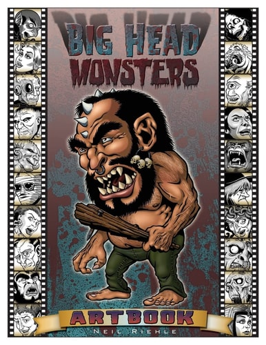 Big Head Monsters Artbook Imaginative Images of Creatures from Classic Literature, Mythology, Legend and Science Fiction