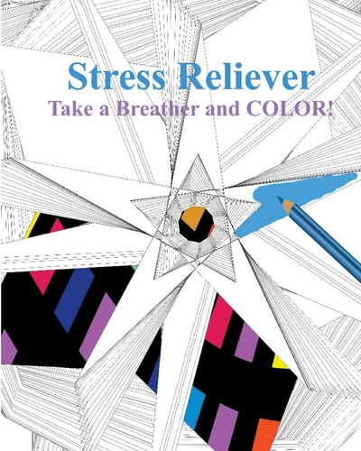 Stress Reliever Take a Breather and COLOR!