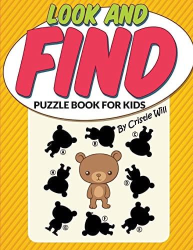 Look and Find Puzzle Book For Kids