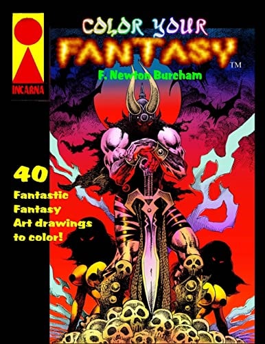 Color Your Fantasy Adult Coloring Book