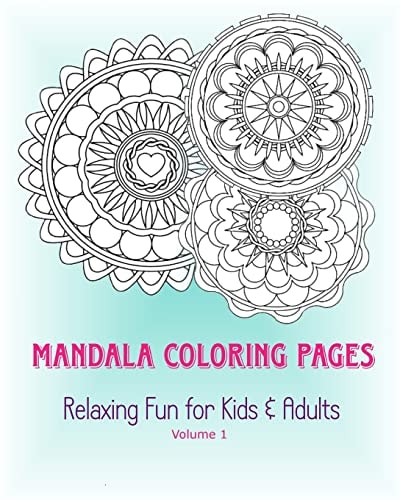 Mandala Coloring Pages Relaxing Fun for Kids and Adults