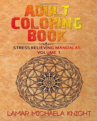 Adult Coloring Book Stress Relieving Mandalas