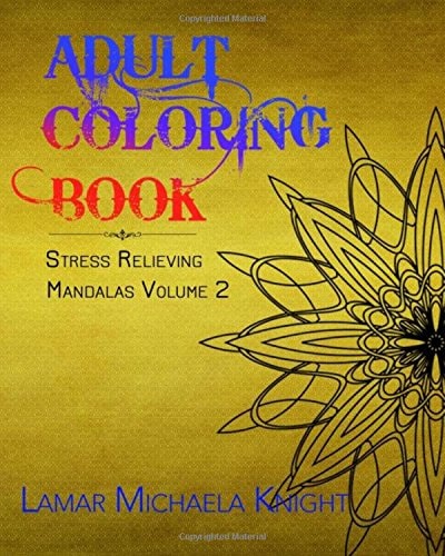 Adult Coloring Book Stress Relieving Mandalas