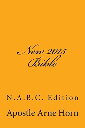 New 2015 Bible N. A. B. C. Edition