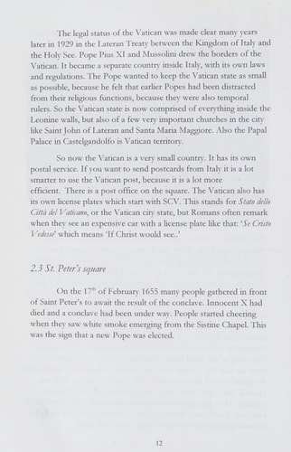 Guide to the Vatican Including Saint Peter's Basilica and the Vatican Museums