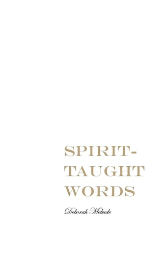 Spirit-Taught Words