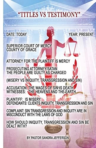 Titles Vs Testimonies