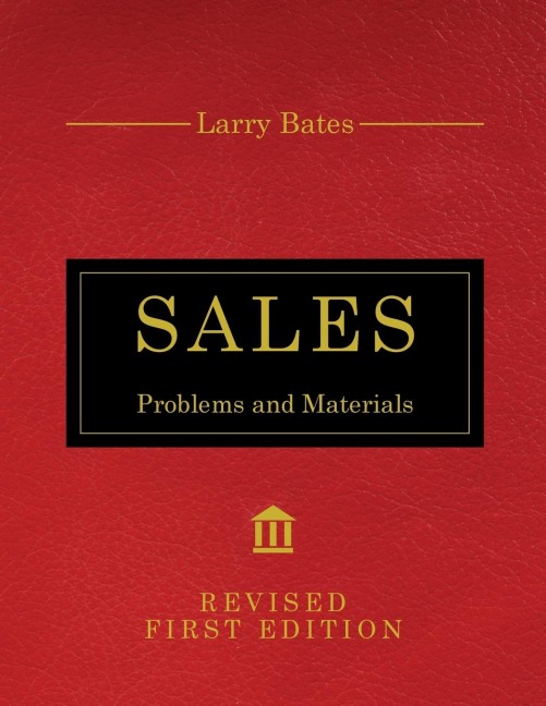 Sales: Problems and Materials