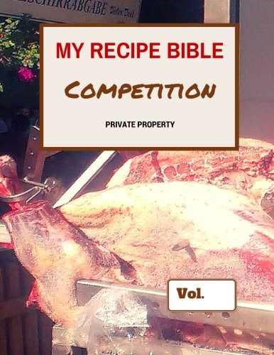 My Recipe Bible - Competition Private Property