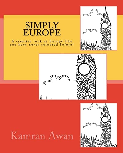 Simply Europe A Creative Look at Europe Like You Have Never Coloured Before!