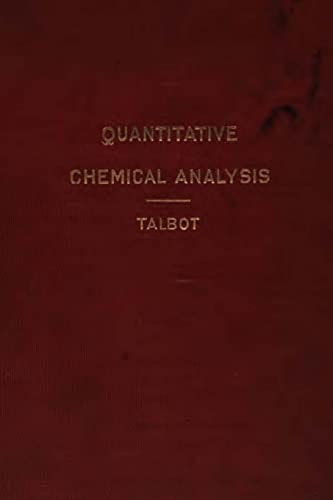 Quantitative Chemical Analysis