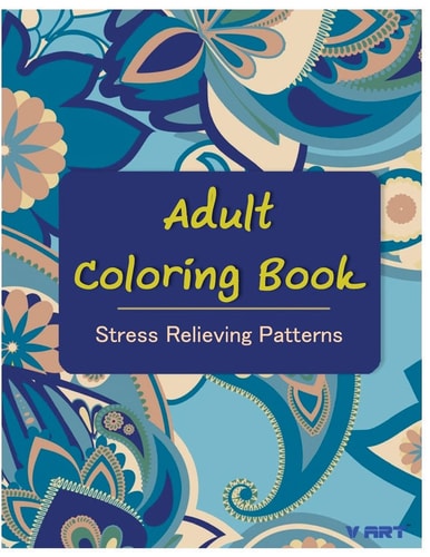 Adult Coloring Book Coloring Books For Adults: Stress Relieving Patterns