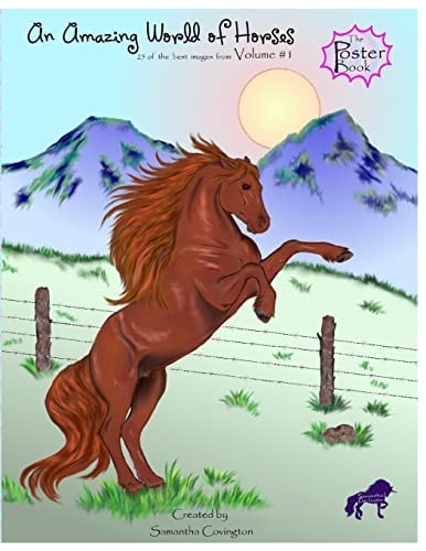 Amazing World of Horses Vol. #1 POSTER BOOK