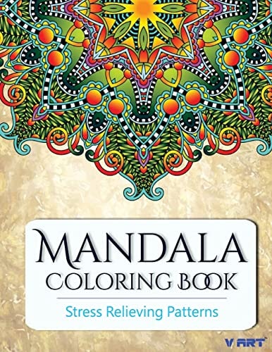 Mandala Coloring Book Coloring Books for Adults : Stress Relieving Patterns