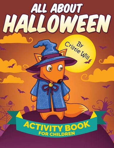 All About Halloween Activity Book For Children