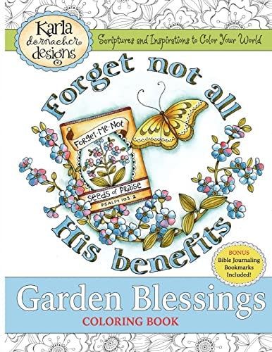 Garden Blessings Scriptures and Inspirations to Color Your World