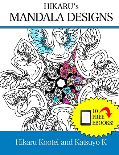 Hikaru's Mandala Designs Art Therapy: Relieve Stress By Being Creative