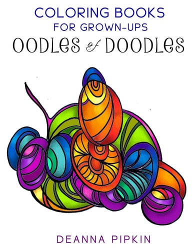 Oodles of Doodles Coloring Books for Grownups, Adults