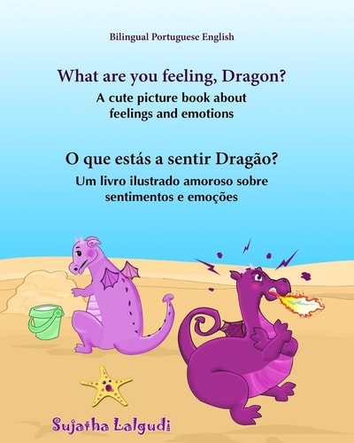 Portuguese Book What Are You Feeling, Dragon. O Que Estás a Sentir Dragão