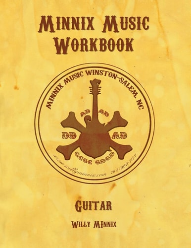 Minnix Music Workbook Guitar Guitar Workbook