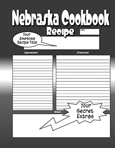 Nebraska Cookbook Go Big Red The Worlds Greatest Nebraska Cookbook You Now Want!