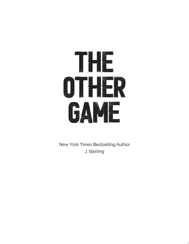 The Other Game A Dean Carter Novel