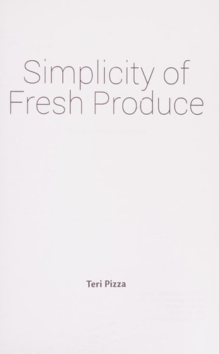 Simplicity of Fresh Produce