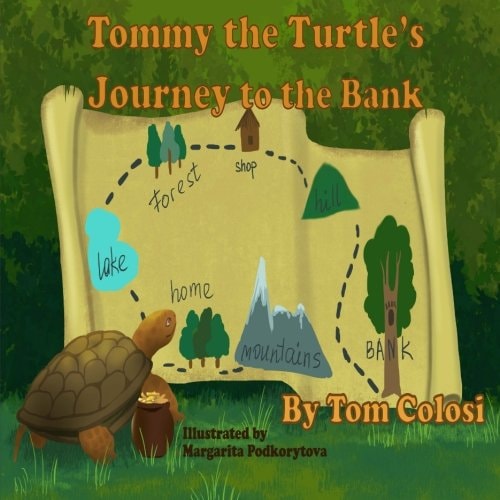 Tommy the Turtle's Journey to the Bank