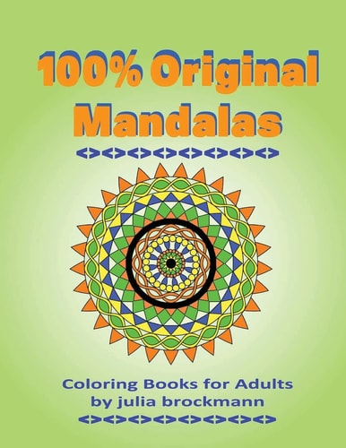 Coloring Books for Adults 100% Original Mandalas