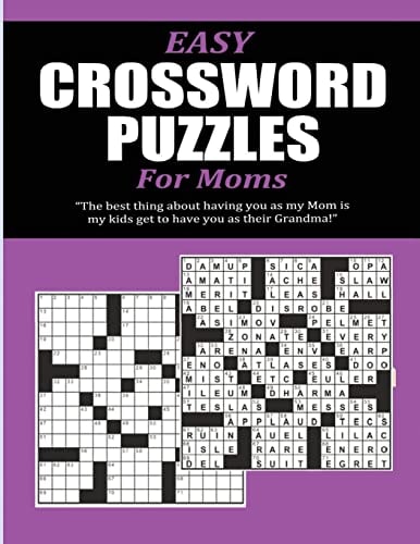 Easy Crossword Puzzles for Moms