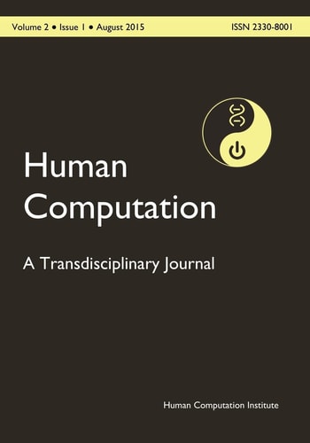 Hc2015-002-01 Human Computation, Volume 2, Issue 1