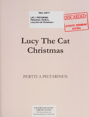 Lucy the Cat Christmas