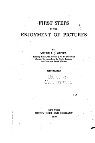 First Steps in the Enjoyment of Pictures