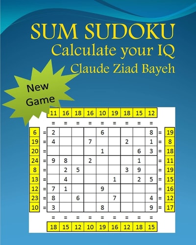 Sum Sudoku Play Sum Sudoku and Calculate Your IQ