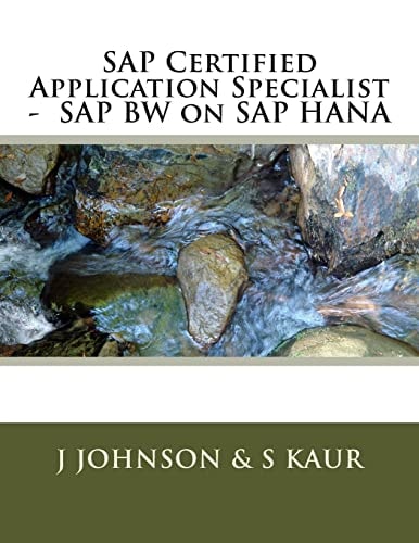 SAP Certified Application Specialist - SAP BW on SAP HANA