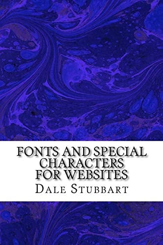 Fonts and Special Characters for Websites