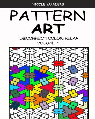 Pattern Art Disconnect, Color, Relax Volume 1