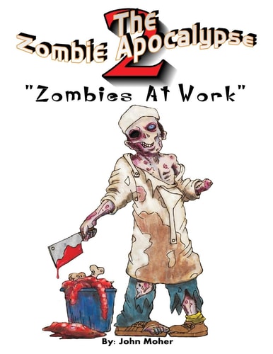 The Zombie Apocalypse 2 The 2nd (Almost) Adult Coloring Book