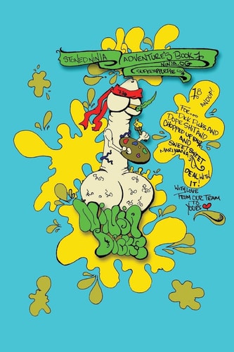 Ninja Dick Book Stoned Ninja Mini Dick Book