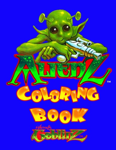 Alienz Coloring Book