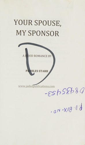 Your Spouse, My Sponsor