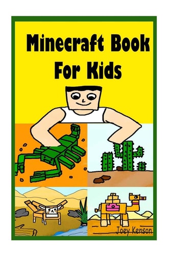 Minecraft Book For Kids Kids Age 6-8 Learn To Know Vocabularies For Kids About Desert Animals With Minecraft