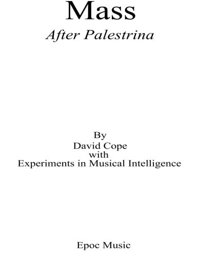 Mass After Palestrina