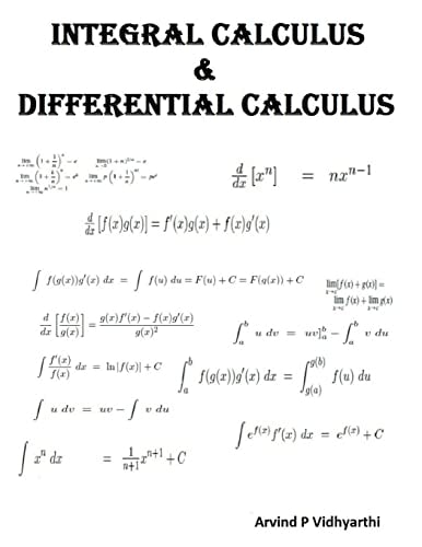 Integral Calculus and Differential Calculus