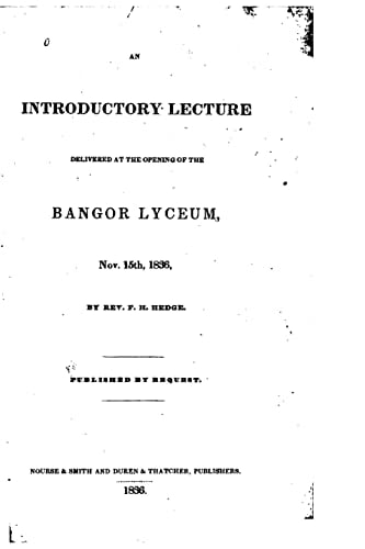 An Introductory Lecture