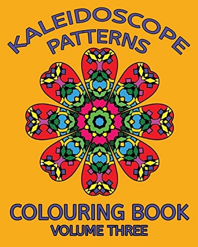 Kaleidoscope Patterns Colouring Book