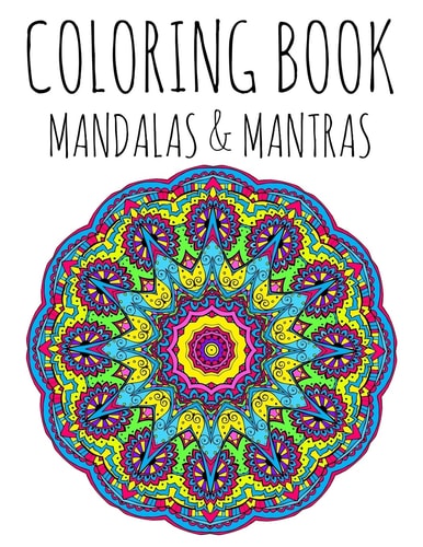 Coloring Book Mandalas and Mantras