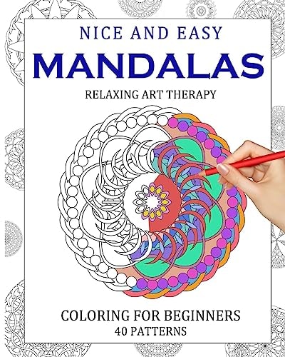 Mandala Coloring in - For Beginners Volume 1