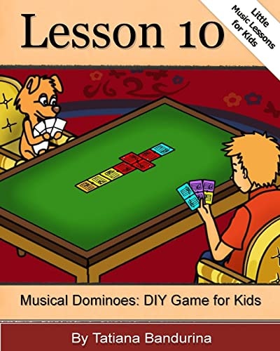 Little Music Lessons for Kids: Lesson 10 - Musical Dominoes DIY Game for Kids
